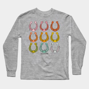 Rainbow Horseshoe Long Sleeve T-Shirt